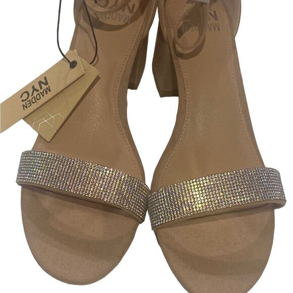 Madden Women’s Blush 2”Block heel Comfort Foam Insole Buckle Sandal NIB Size 8.5 - Picture 6 of 15
